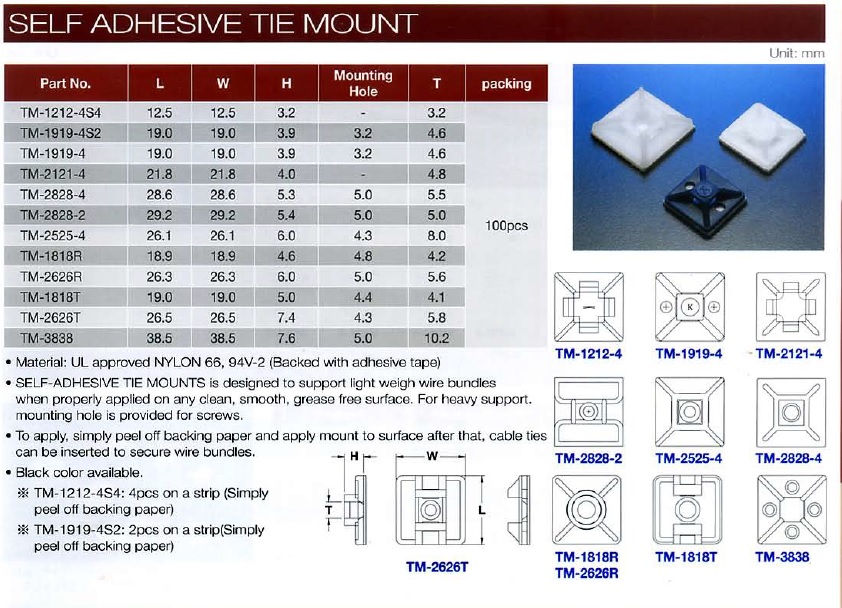 TIE MOUNTS1